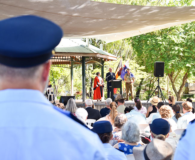 Bombing of Katherine Commemoration speech